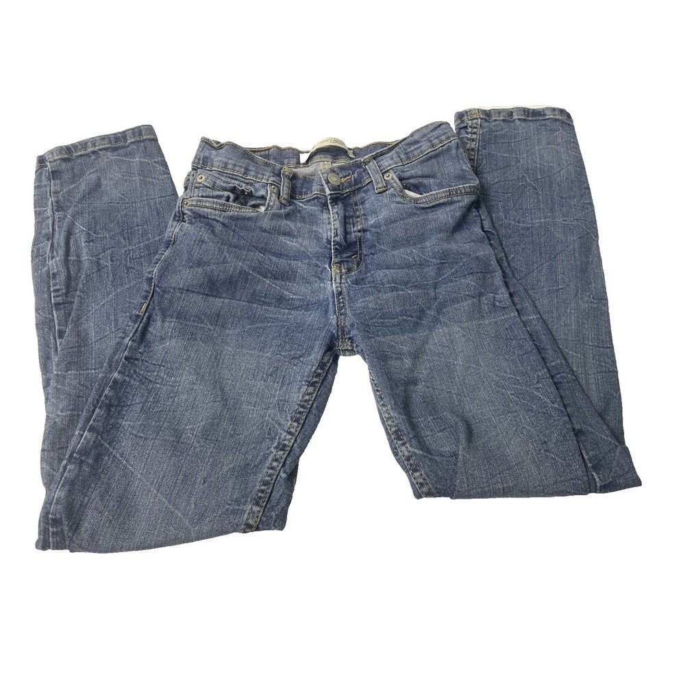 Levi's 502 Regular Taper Boys Size 14 Blue Jeans Excellent Condition‎ W27 L27